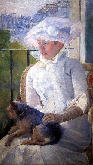Mary Cassatt Young Girl at a Window Germany oil painting art